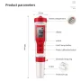 4 in 1 PH Meter PH/TDS/EC/Temperature Meter Digital Water Quality Monitor Tester for Pools Drinking Water Aquariums EZ9908