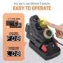 937D-I Cordless Soldering Station with Adjustable Temperature 20V DC 40W LED Display for Precision Welding Fit For DEWALT/MAKIT Battery 18/20V