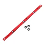 Red 300-880mm Aluminum Alloy Rail Miter Bar Slider Sliding Bar Table Saw Gauge Rod Miter Gauge for T-slot T-track Miter Track Jig Fixture Slot Router Table Woodworking Tool