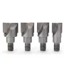 Drillpro M10 16.5-30mm Carbide Soubers Plunging Cutter Wood Cutter for Soubers Mortice Lock Fitting Jig Woodworking Tool