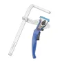 160x60mm Quick Release Ratchet Dovetail Clamp F Clamp Woodworking Clamping Tool for Joinery Work for 14-Degree by 1/2\ Dovetail Tracks