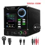 KUAIQU プログラマブル DC 電源 調整可能 305/3010/605/1203 HD 4桁カラーディスプレイ 精密エンコーダーノブ USBポート スマート冷却ファン付き