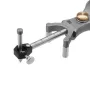Hongdui Woodworking Arc Scriber Ajustável Precisão Linear Arc Scriber Ferramenta de Desenho de Linha Paralela