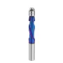 1/2\ Shank Woodworking YK20 Carbide CNC Router Bit Blue Coated Compression Flush Trim Mill for Slotting and Trimming