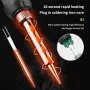15 in 1 Rayenr Digital Soldering Iron 60W Temperature Control Ceramic Heating Rapid Heating 1.2m Cord Soldering Kit