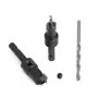 LAVIE 1個 1/4 六角シャンク HSS 皿穴木工ルータービットセット フライスカッター ネジ抜き レモン 解体