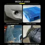 EU Plug Red Portable Plastic Welding Machine Quick and Easy Operation Ergonomic Design Stainless Steel Staples Overheat Protection for Car Bumper Crack Repair PVC Welding