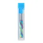HONGDUI Downcut Spiral Router Bit 1/4 Inch Shank 1/4 Inch Cutting Dia. DLC ta-C Coated Mill Bit For Wood Carving Plunge Cut