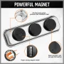 5-Piece Magnetic Pickup Tools Set Telescoping Rust-Proof 15LB 10LB 3LB 1.5LB Magnet Sticks Tray for Mechanics Automotive DIY Gifts