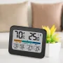 324 Multifunction Indoor Thermometer Model Accurate Temperature and Humidity Monitoring Comfort Level Indicator on Color Display Powered by Dual CR2032 Batteries