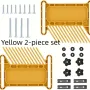 2 pezzi di assi universali con scanalature oblique per ridurre il contraccolpo, utensili per la lavorazione del legno per tavoli, seghe, tavoli da fresatura e seghe a nastro