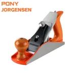 Pony Jorgensen No.4 Smooth Plane 10\\ Wood Planer Hand Planer for Woodworking Hand Plane Wood Plane Jack Plane for Trimming Wood Planing Craft Smoothing Plane with Ductile Iron Body Adjustable Cutting Depth