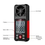 HABOTEST HT605 Digital Anemometer Portable Wind Speed Meter Windmeter LCD Backlight Display Temperature Humidity Meter