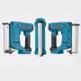 Cordless Electric Nail Gun 18V Battery Compatible Dry Fire Lockout Full Copper Motor Continuous and Single Firing Modes 30mm Max Nail Length