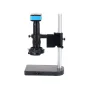 HAYEAR 4K Industrial Microscope Camera HDMI USB Outputs 180X C-mount Lens 144 LED Light Big Boom for PCB Repair Soldering