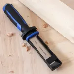 Woodworking Right Angle Chisel Hand Chisel with Hammer Function Multi-functional Slotting Chisel Flat Chisel Carpenter Carving