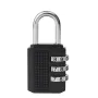 Zinc Alloy Miniature Combination Lock 532510mm Black Secure Luggage Pouch Storage High-Quality Durability