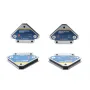 4pcs Magnetic Welding Holders Multi-angle Solder Arrow Magnet Weld Fixer Positioner Locator Holding Auxiliary Locator Tools