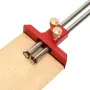 Stainless Steel Woodworking Marking Gauge European Double Head Mortise Gauge Scriber Ruler