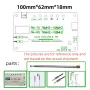 Multi-function FM Transmitter Receiver Bluetooth AUX USB Audio 76MHz-108MHz Built-in Rechargeable Battery Portable Radio