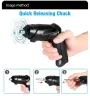 47PCS 4.2V Cordless Electric Screwdriver Tool Set USB Charging 1800mAh Battery LED Light 3.5Nm Torque Includes Bits and Accessories