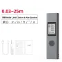 ATuMan LS-2 Laser Rangefinder 25M Laser Distance Meter Ultra-Compact Accurate Measurement Up to 25m with Long Life Battery Portable Powerful Aluminium-ABS Body High Precision Tools