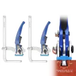 160x60mm Quick Release Ratchet Dovetail Clamp F Clamp Woodworking Clamping Tool for Joinery Work for 14-Degree by 1/2\\ Dovetail Tracks