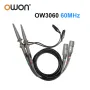 OWON OW3060/OW3100/OW3200/OW3300 Digital Oscilloscope Probes X1/X10 attenuation ratio 60MHz 100MHz 200MHz 300MHz Fast Waveform Capture XD HDS200 Series Compatible