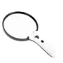 Handheld 135mm Large Lens Magnifying Glass with 10x 20x 45x Magnification LED and UV Light for Reading and Antique Appraisal