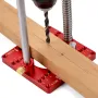 ENJOYWOOD Drill Bracket Stand Drill Guide 35mm 26mm Concealed Hinge Hole Punch Locator Cabinet Hardware Jig For DIY Woodworking Projects