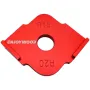 ENJOYWOOD 3PCS Aluminum Router Corner Jig Set R5-R30 6 in 1 Precision Woodworking Corner Templates Enduring and Easy to Use