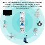 RMDZT-1PNL 63A Smart WiFi Circuit Breaker ON/OFF Timing Function Short Circuit Protection Voice Control Real-Time Electricity Consumption Tracking Compatible Tuya Smart Life App