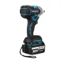 BLMIATKO 388VF 2 In 1 Brushless Impact Wrench 4 Speed Cordless Electric Screwdriver W/ Battery & Plastic Tool box
