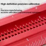 Professional Aluminum Alloy Woodworking Ruler with 0-90° Angle Marking Versatile Line Drawing Precise Measurement Imperial System