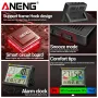 ANENG AP01 Igrometro Orologio Calendario Modalità Snooze Display LCD Intervallo di Temperatura -10~50°C Intervallo di Umidità 10~99% Promemoria Orario Funzionamento a Batteria per Casa Ufficio