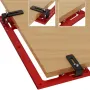 BOHAN Invisible Embedded Handle Slotting Template For Wardrobe Cabinet Door No Handle Needed Slot Positioning Tool