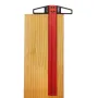 VEIKO TS Imperial 12 to 30 Inch Aluminum Alloy Precision Woodworking Scriber Positioning Marking T Ruler 1/16 Inch Per Hole