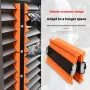 5\/10\ Contour Gauge Copying Type Taking Device Woodworking Multifunctional Encrypted Arc Measuring Ruler