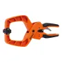 Pony Jorgensen Hand Clamp 2Inch 4Inch Sturdy Steel Spring Plastic One-Handed Operation Non-Marring Jaws Secure Clamping