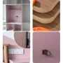 1Pc Cabinet Door Invisible Embedded Handle Slotting Template Wardrobe Cabinet Drawer Door Wooden Board Slotting Tool