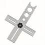 Adjustable hole positioning ruler 360 Degree Drilling Hole ile Marble Glass Ceramic Floor Tools Hole Opener Locator
