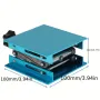 100x100mm Aluminum Alloy Lab Jack Stand Table Lift Laboratory Support Jack Platform Lab Lift Stand Table Lab Stand Lifter