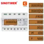 WIFI Remote Control Single Phase AC 220V 100A Energy Meter kWh Manual Switch ON/OFF Counter Consumption Electricity Wattmeter