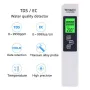Pengukur TDS Akurasi Tinggi Penguji Air Digital 0-9990ppm TDS EC LCD Kemurnian Air PPM Filter Akuarium