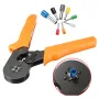 DANIU 23AWG to 10AWG Self Adjusting Ratcheting Ferrule Crimper Plier Tool with 800pcs Connector Terminal
