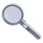 Portable 18LED Touch Switch Folding 5x 11x Magnifying Glass for Precision Measurement and Repair with Detachable Handheld Desktop and Charging