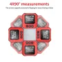 NOYAFA NF-566 NF-566S Digital Inclinometer 4x90° VA Display with Backlighting Magnetic Sides USB Type-C Charging Laser Scanning