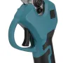 VIOLEWORKS 21V Brushless Pruning Shears with 1500mAh Battery and European Charger in Blue and Black - Compact Plastic Case with CE Label and 30mm Opening.