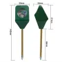 Mini Hygrometer Portable Soil Moisture Meter 145mm Garden Plant Humidity Tester Red Green Blue Zones Indoor Potted Plant Analyzer