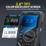 Multimetro FNIRSI DST-210 3 in 1 True RMS, strumento di riparazione con quadrante a 119999 conteggi, diagnosi guasti automobilistici, larghezza di banda 10 MHz, frequenza di campionamento 48 MSa/s, anti-scottatura
